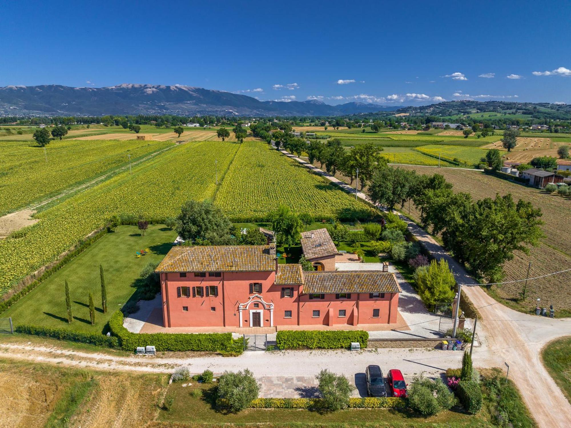 Villa Casale Morotti Bevagna Esterno foto